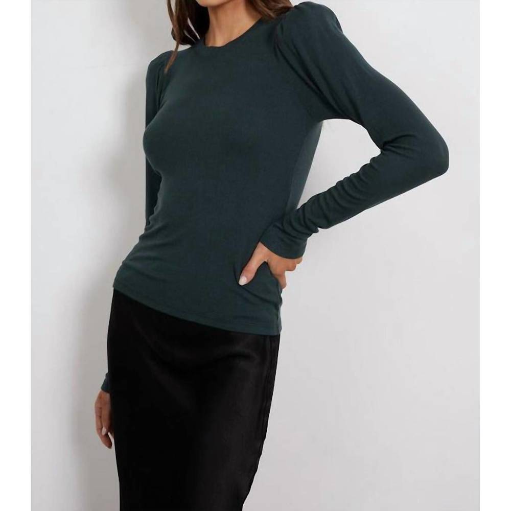 NEW LAMADE kaleo top in pine green